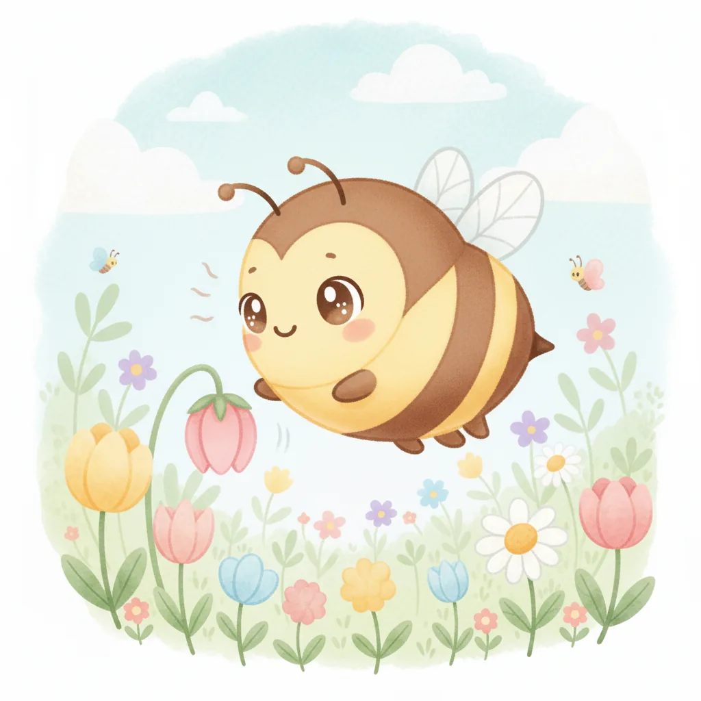 BeeBee et la fleur qui ne voulait pas s’ouvrir