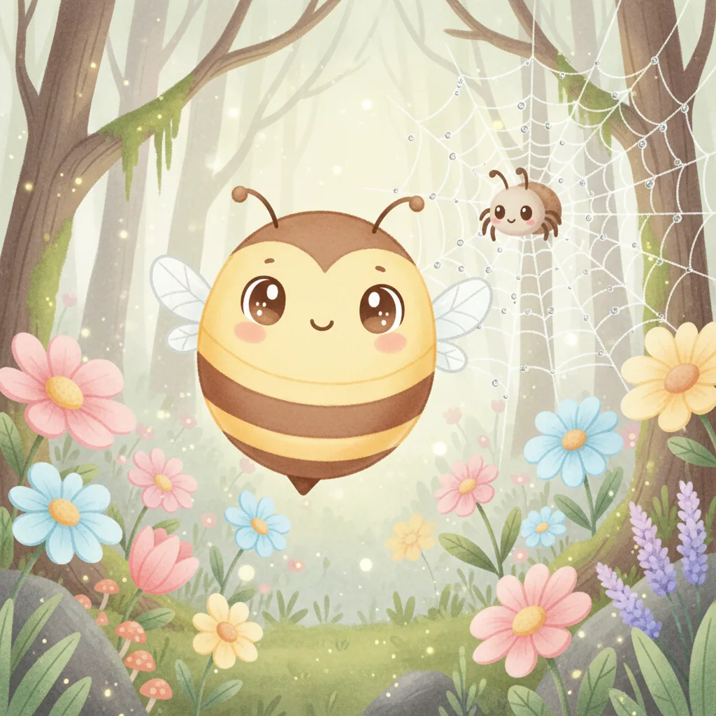 BeeBee et l’araignée solitaire