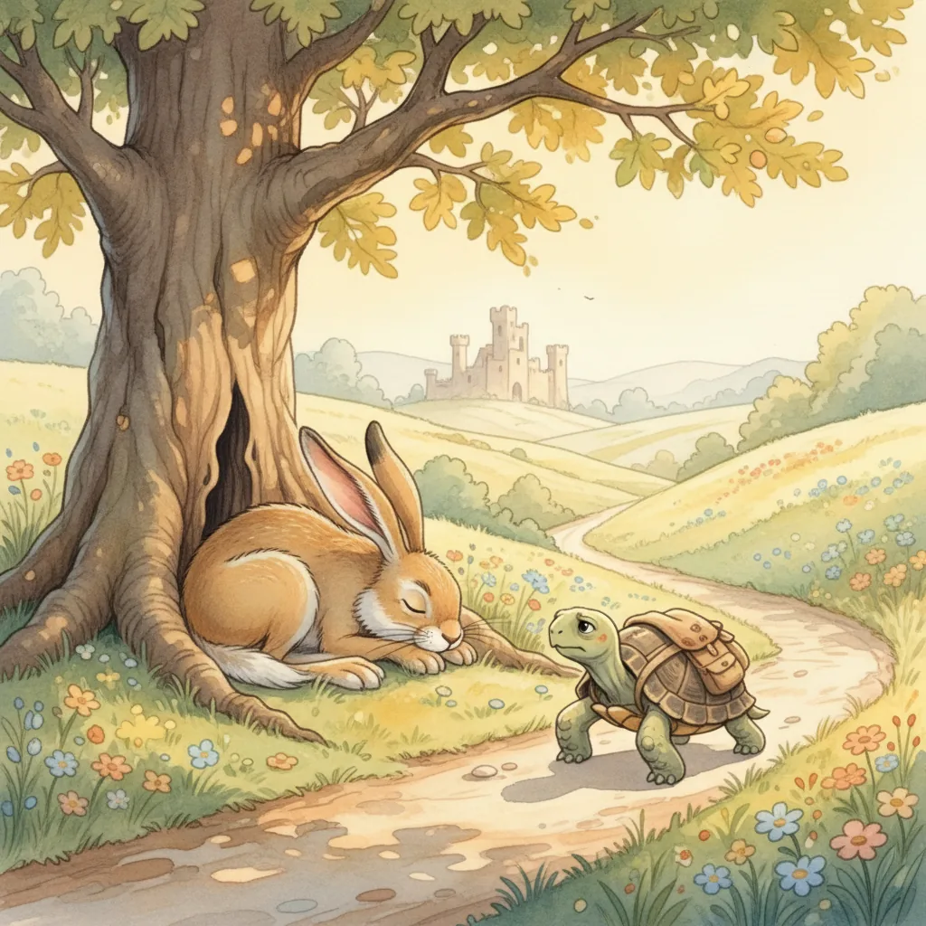 Le Lièvre et la Tortue