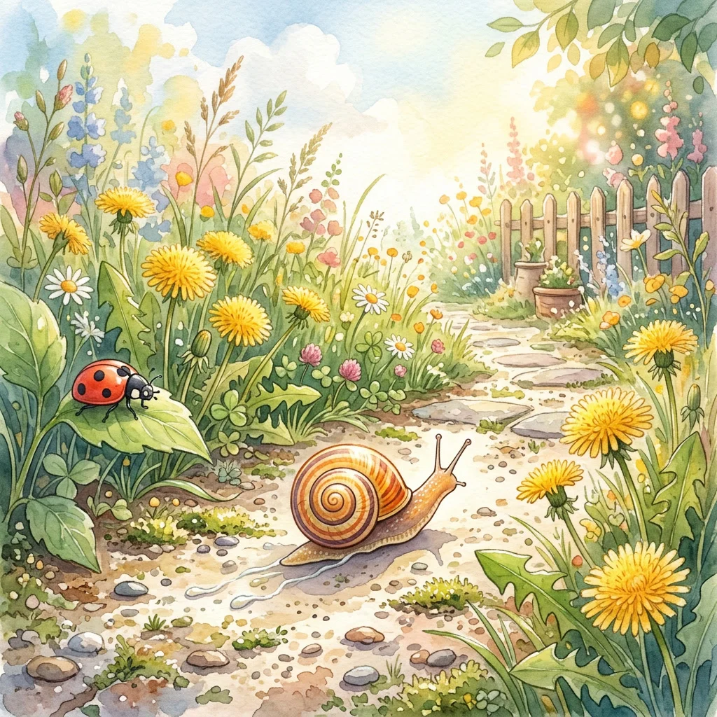 L'escargot pressé