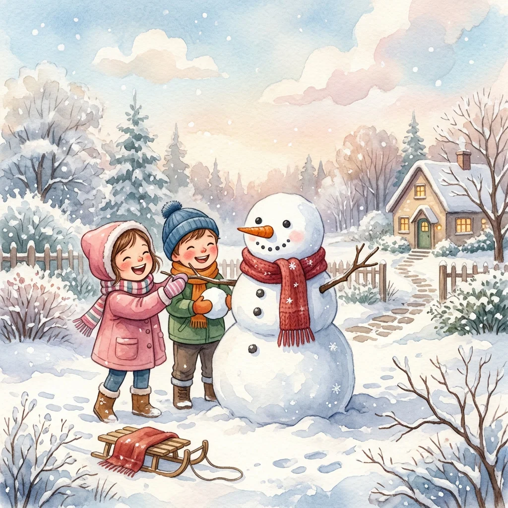 Le bonhomme de neige